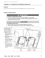 Предварительный просмотр 39 страницы Maxum 4200 SY Sport Yacht Owner'S Manual Supplement