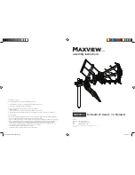 Preview for 1 page of Maxview MXR0052 Assembly Instructions