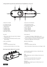 Preview for 8 page of Maxview Omnimax Pro B2344 Installation And User Manual