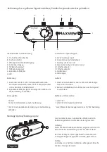 Preview for 18 page of Maxview Omnimax Pro B2344 Installation And User Manual