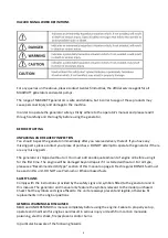 Preview for 6 page of maxwatt MX4000iS Operator'S Manual