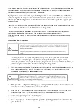 Preview for 12 page of maxwatt MX4000iS Operator'S Manual