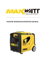 maxwatt MX4500iS Operator'S Manual preview