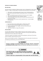 Preview for 20 page of maxwatt MXPW3200 Operator'S Manual