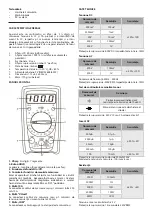 Preview for 5 page of Maxwell Digital Multimeters 25103 User Manual