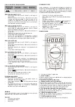 Preview for 6 page of Maxwell Digital Multimeters 25103 User Manual