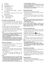 Preview for 6 page of Maxwell Digital Multimeters 25302 User Manual