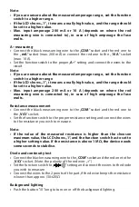 Preview for 7 page of Maxwell Digital Multimeters 25331 User Manual