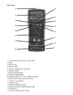 Preview for 22 page of Maxwell Digital Multimeters 25334 User Manual