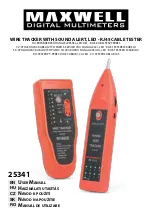 Maxwell Digital Multimeters 25341 User Manual preview