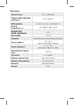 Preview for 9 page of Maxwell Digital Multimeters 25521A User Manual