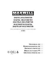 Preview for 1 page of Maxwell 25304 User Manual