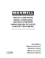 Preview for 1 page of Maxwell 25605 User Manual