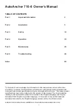 Предварительный просмотр 2 страницы Maxwell 9414761102957 Owner'S Manual