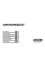 Maxwell AnchorMax User Manual preview