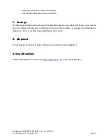 Preview for 10 page of Maxwell BMOD0010 E160 B02 User Manual