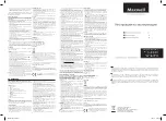 Предварительный просмотр 2 страницы Maxwell MW-1002 Y Manual Instruction