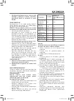 Предварительный просмотр 17 страницы Maxwell MW-1156 W Manual Instruction