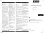 Preview for 2 page of Maxwell MW-2666 R Manual Instruction