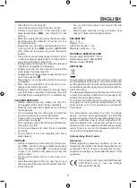 Предварительный просмотр 11 страницы Maxwell MW-3010 Manual Instruction