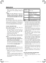 Preview for 12 page of Maxwell MW-3035 VT Manual Instruction