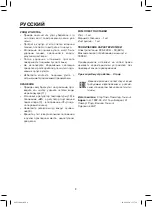 Preview for 8 page of Maxwell MW-3048 VT Manual Instruction