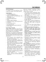 Предварительный просмотр 21 страницы Maxwell MW-3049 Manual Instruction