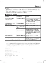 Preview for 25 page of Maxwell MW-3552 B Manual Instruction