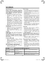 Preview for 18 page of Maxwell MW-3715 G Manual Instruction