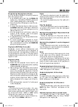 Предварительный просмотр 7 страницы Maxwell MW-4001 Instruction Manual