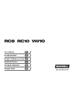 Maxwell RC10 User Manual preview