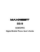 Предварительный просмотр 1 страницы MaxWest BB-9 User Manual