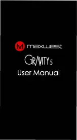 Предварительный просмотр 14 страницы MaxWest Gravity 5 User Manual