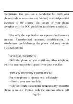 Preview for 24 page of MaxWest MX-100 User Manual