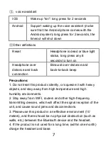 Preview for 7 page of MaxWest MX-BUDS User Manual