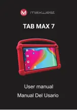 Preview for 1 page of MaxWest TAB MAX 7 User Manual