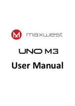 Preview for 1 page of MaxWest UNOM3 User Manual