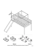 Предварительный просмотр 2 страницы Maxwood Furniture Jackpot Low Loft Bed with End Ladder Assembly Instructions Manual