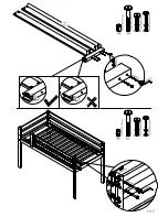 Предварительный просмотр 9 страницы Maxwood Furniture Jackpot Low Loft Bed with End Ladder Assembly Instructions Manual