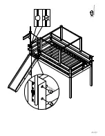 Предварительный просмотр 20 страницы Maxwood Furniture Jackpot Low Loft Bed with End Ladder Assembly Instructions Manual