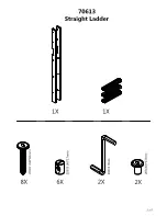 Предварительный просмотр 23 страницы Maxwood Furniture Jackpot Low Loft Bed with End Ladder Assembly Instructions Manual