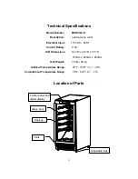 Preview for 5 page of Maxx Cold MCWC28-O Instruction Manual