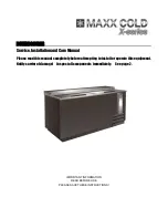 Preview for 1 page of Maxx Cold MXCR50B Service, Installation And Care Manual