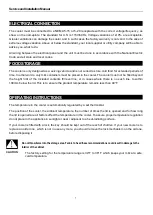 Preview for 7 page of Maxx Cold MXMC34HC Service, Installation And Care Manual