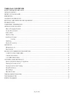 Preview for 2 page of Maxx Cold MXSPP50 Service, Installation And Operation Manual