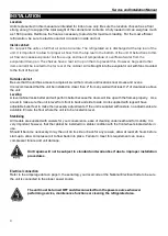 Preview for 4 page of Maxx Cold MXX-23F Service, Installation And Care Manual