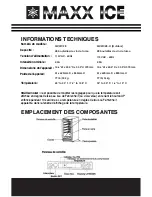 Preview for 12 page of Maxx Ice MCWC28 Installation, Instruction And  Service Manual