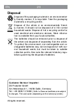 Preview for 20 page of Maxx-world 00323 Instruction Manual