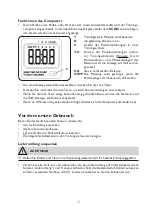 Предварительный просмотр 7 страницы Maxx-world CS 116 Instruction Manual