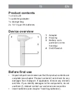 Preview for 15 page of Maxx-world MF11/MC0085 Instruction Manual